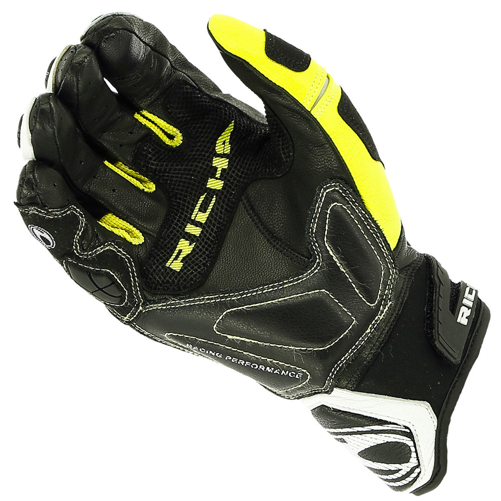 Richa Stealth Evo Leather Motorcycle Gloves