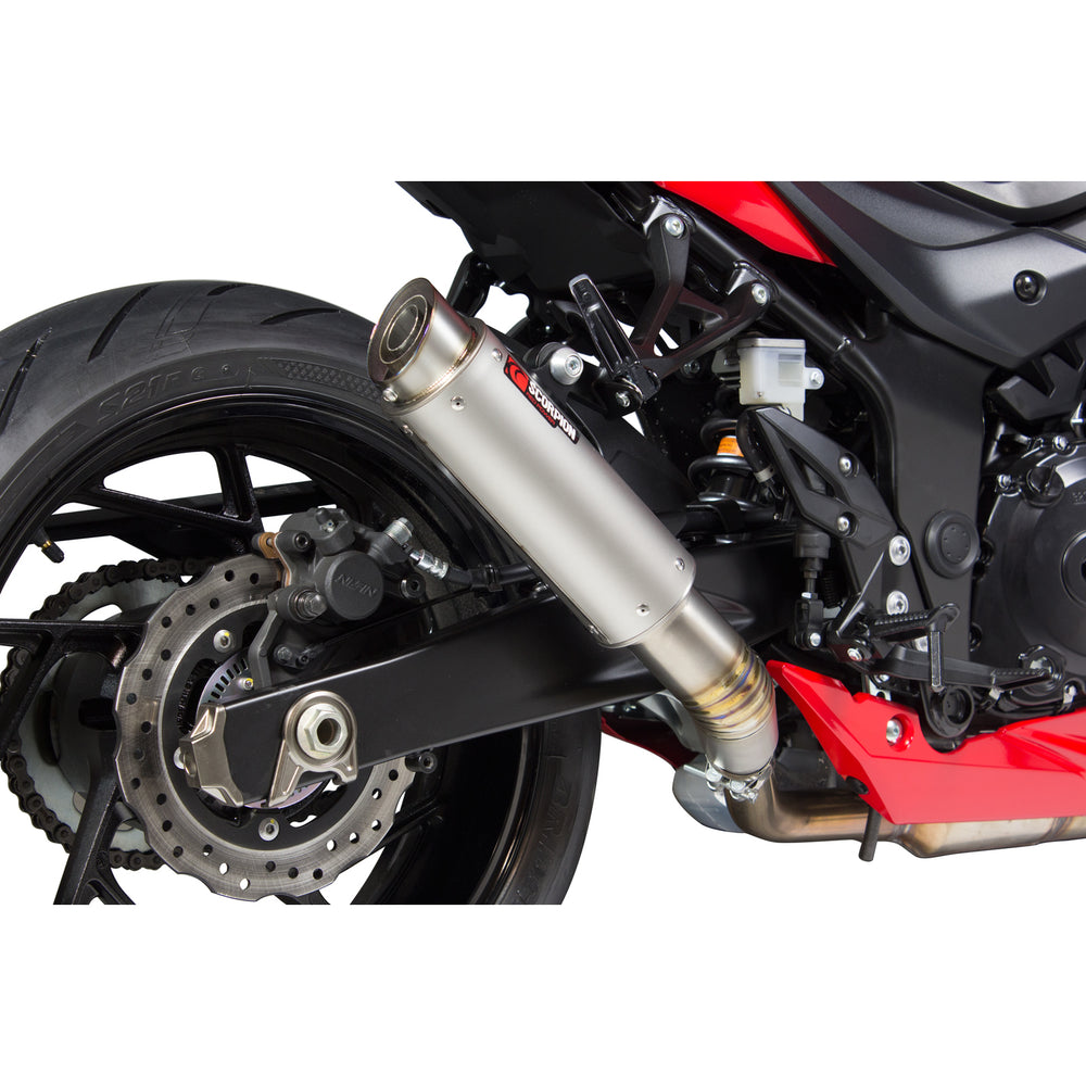 Scorpion RP-1 GP Titanium Round Exhaust - Suzuki GSX-S 750 17-18