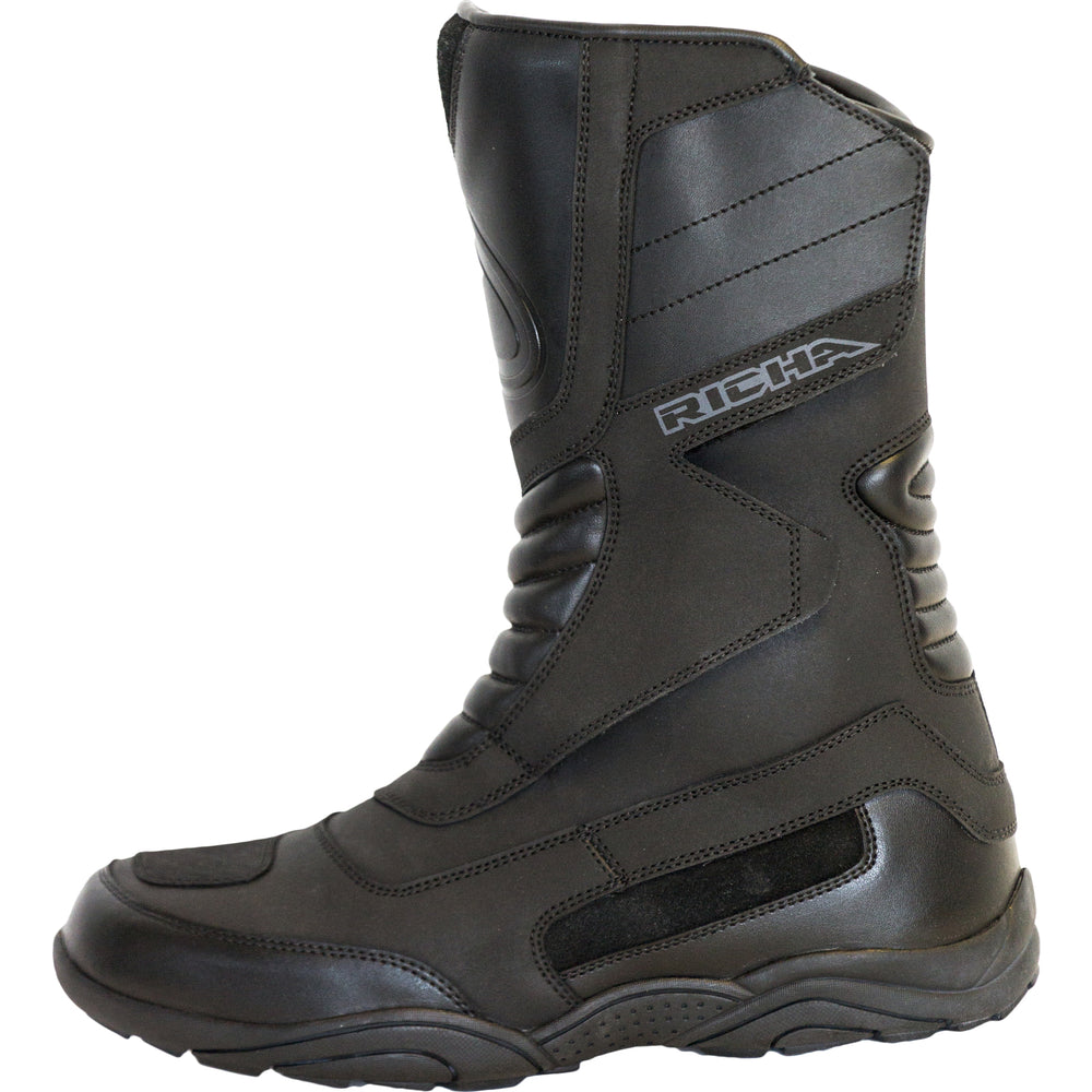 Richa Vapour Waterproof Motorcycle Boots 46 Black (UK 12) EX-DISPLAY
