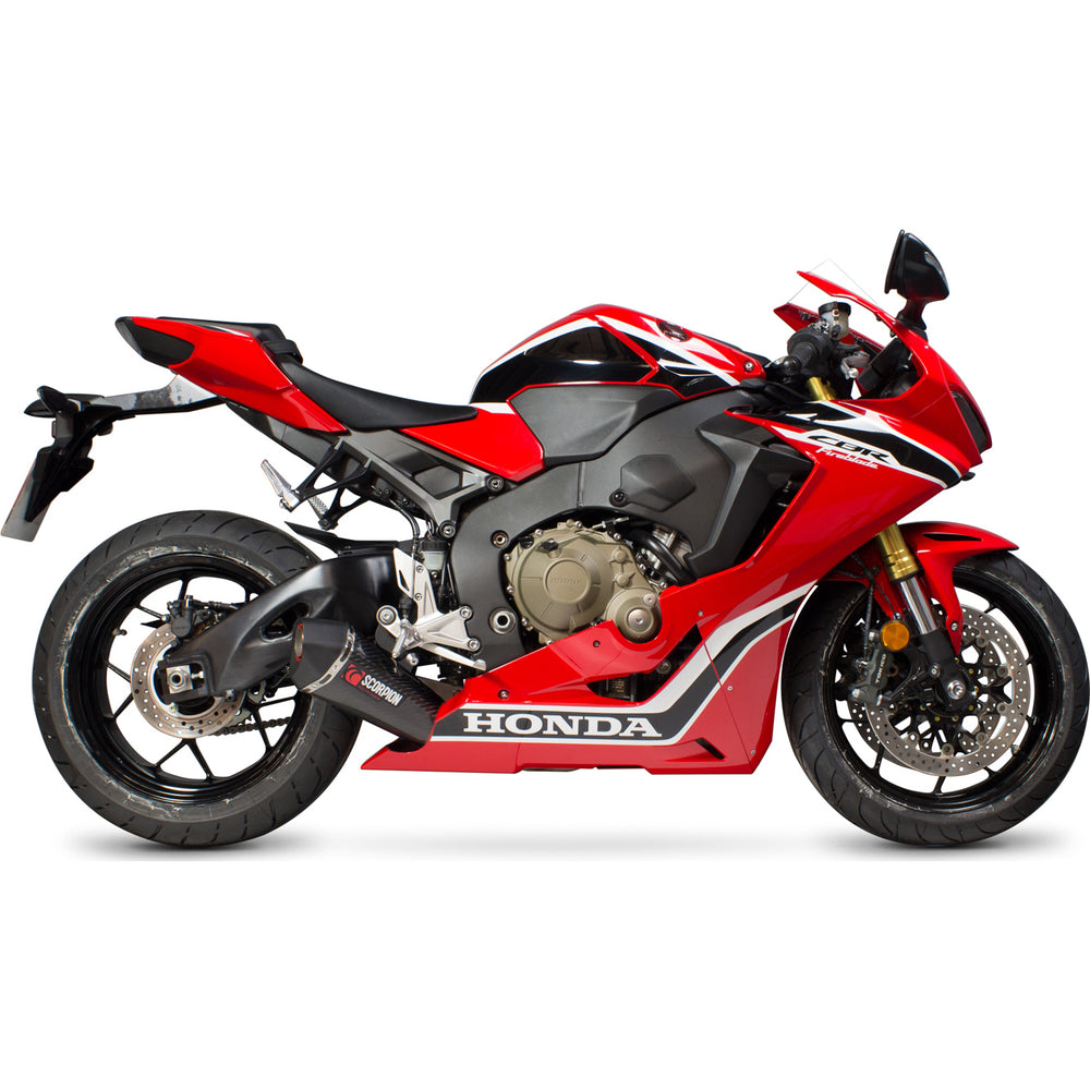 Scorpion Serket Taper Carbon Oval Exhaust - Honda CBR 1000 RR 2017 - 2019