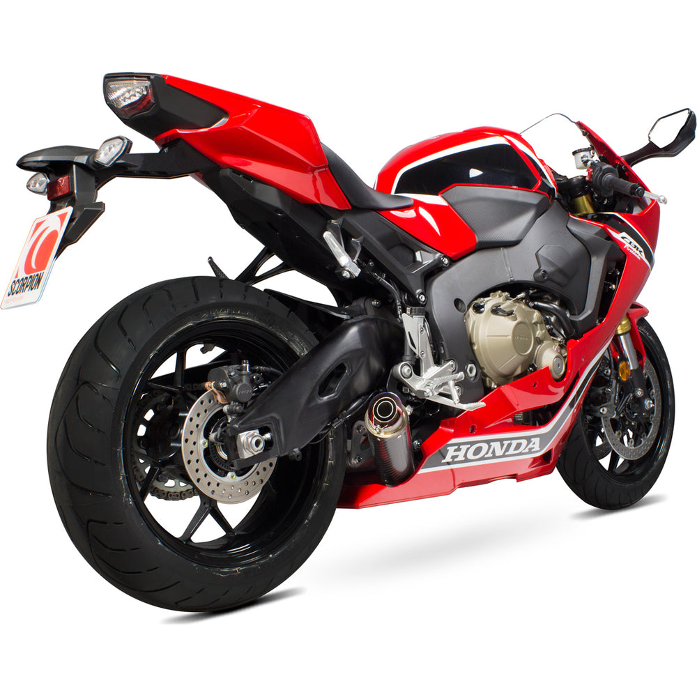 Scorpion RP-1 GP Carbon Round Exhaust For Honda CBR 1000 RR 17-18
