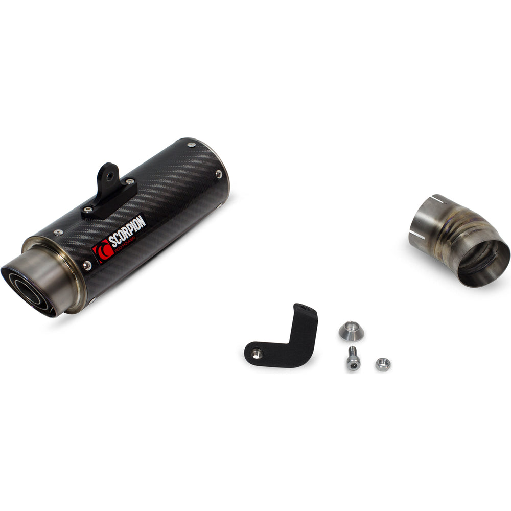 Scorpion RP-1 GP Carbon Round Exhaust For Honda CBR 1000 RR 17-18