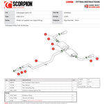 Scorpion Exhaust Cat-Back Daytona - Volkswagen Golf MK6 GTI 2009 - 2013