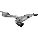 Scorpion Exhaust Cat-Back (Res) Daytona BLK - Volkswagen Scirocco R 2009 - 2017