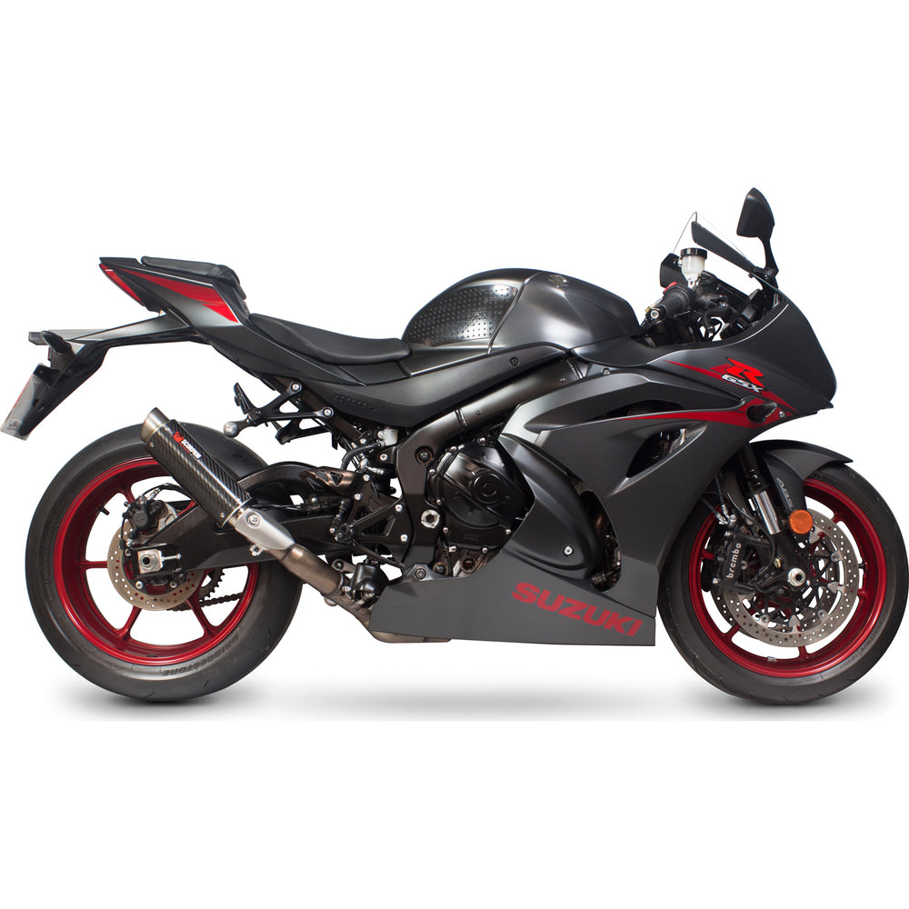 Scorpion RP-1 GP Carbon Round Exhaust For Suzuki GSX-R 1000 2017-2018