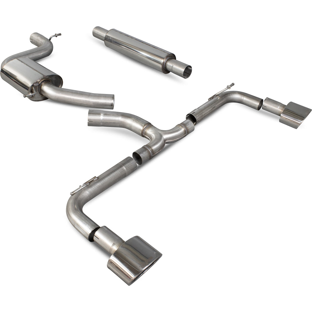 Scorpion Exhaust Cat-Back (Res) Evo - Seat Leon Cupra 2.0 TSI 280 / 290 (Non-GPF Model) 2014 - 2019