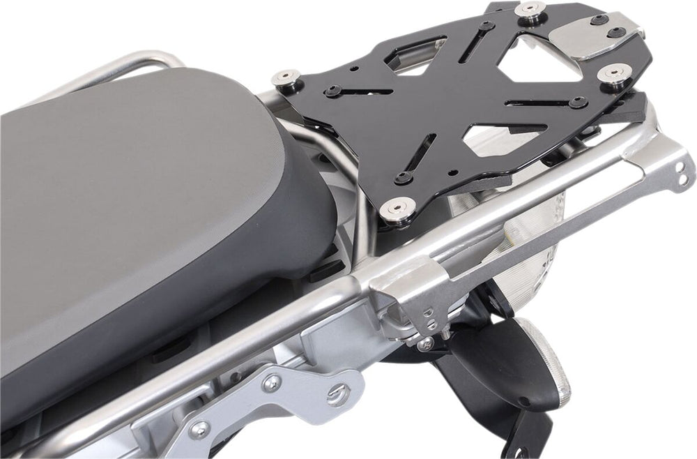 SW Motech Tubular Racks Adapter Plate - Yamaha XT 600 E 1990-2003 - Black