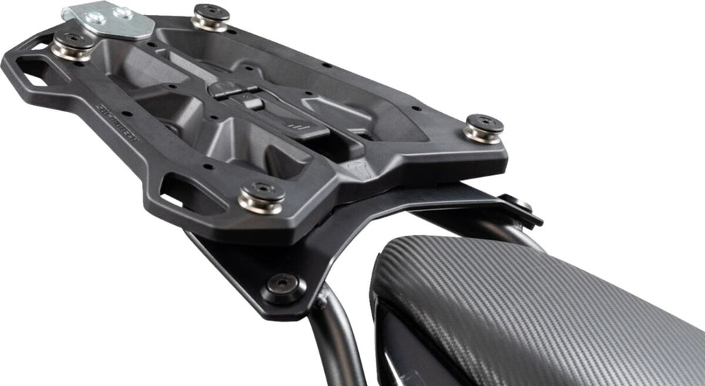 SW Motech Adapter Plate For Street Rack - Black