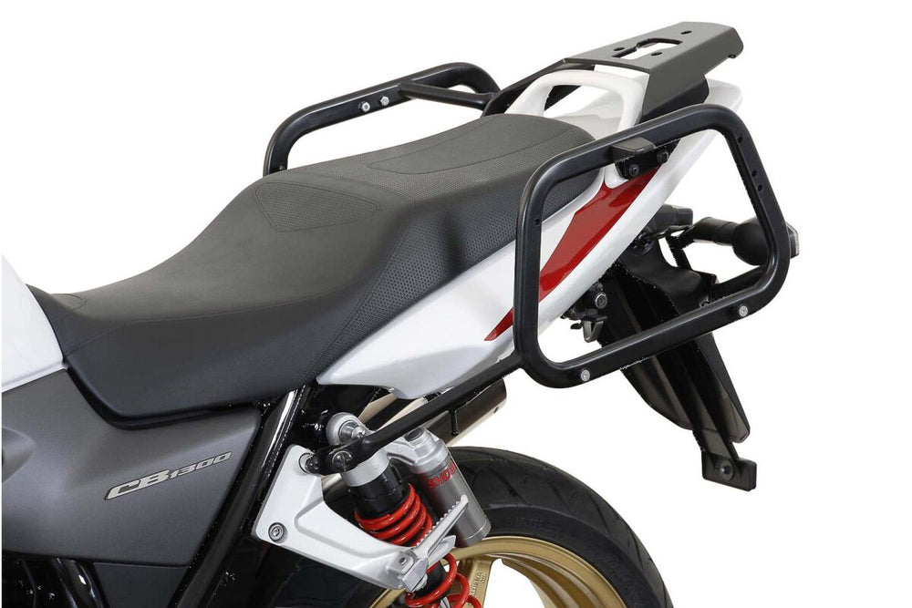 SW Motech Evo Side Pannier Carriers - Honda CB 1300S 2005-2009 - Black