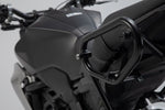 SW Motech SLC Left Side Pannier Carrier - Honda CB300R Neo Sports Cafe 2018-2023 - Black