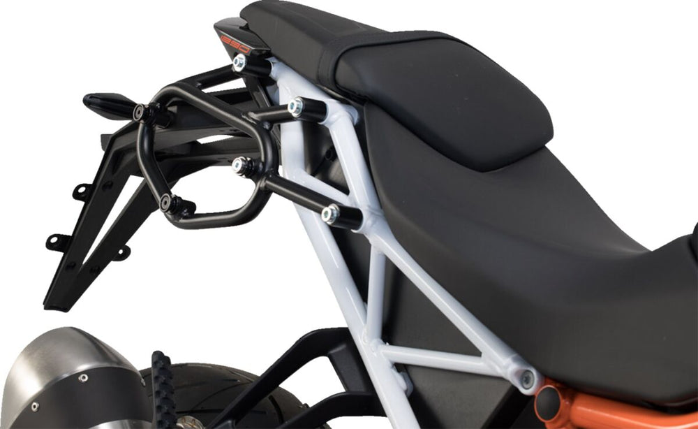 SW Motech SLC Left Side Pannier Carrier - KTM Super Duke 1290 2014-2019 - Black