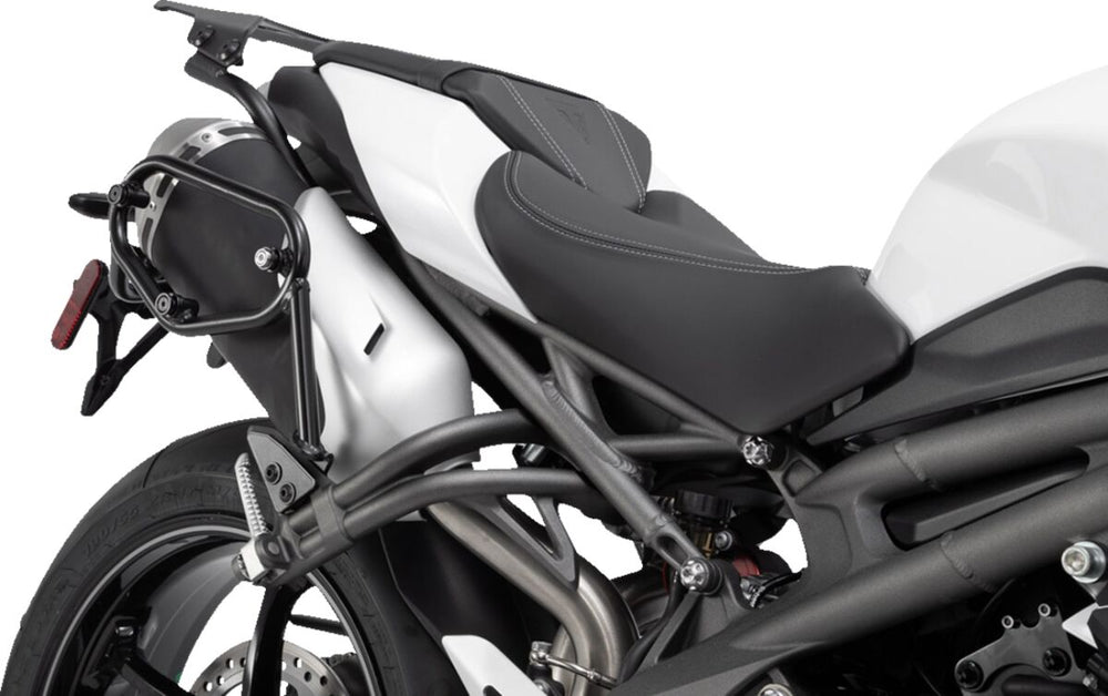 SW Motech SLC Side Pannier Carriers - Triumph Speed Triple 1200 RS 2021-2024 - Black