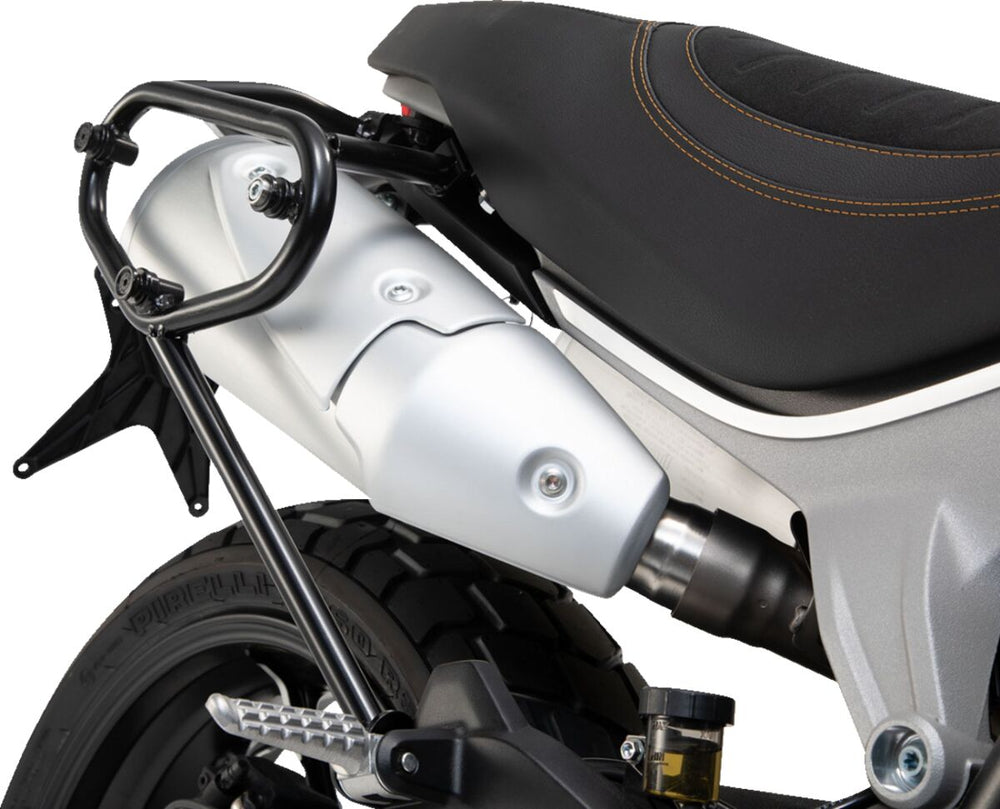 SW Motech SLC Right Side Pannier Carrier - Ducati Scrambler 1100 2018-2024 - Black
