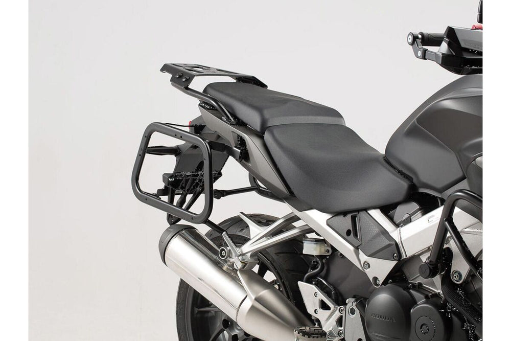 SW Motech Evo Side Pannier Carriers - Honda VFR 800 X Crossrunner 2015-2019 - Black