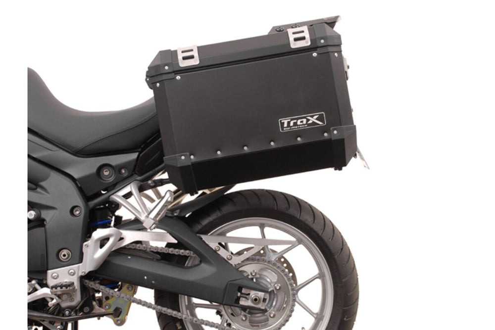 SW Motech Evo Side Pannier Carriers - Triumph Tiger 1050 2007-2012 - Black Black