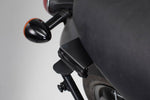 SW Motech Left Side Pannier Carrier Adapter - Triumph Bonneville 900 T100 2017-2024 - Black