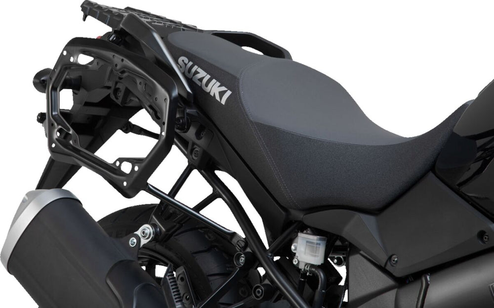 SW Motech Pro Side Pannier Carriers - Suzuki DL 1000 2014-2020 - Black