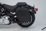 SW Motech SLH Left Side Pannier Carrier - Harley Davidson FXLRS 1923 2022-2024 - Black