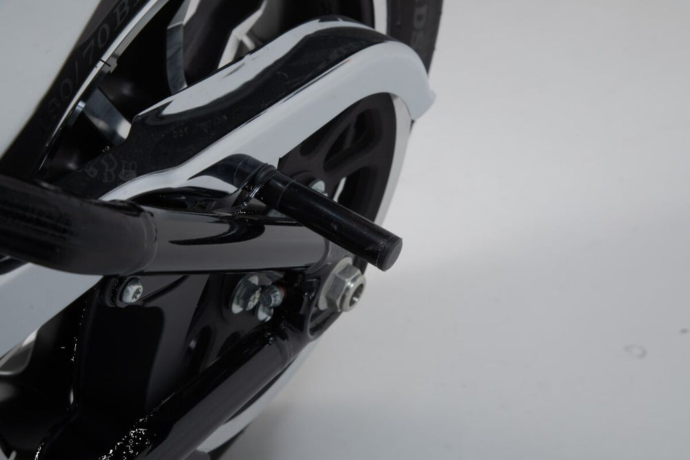 SW Motech SLH Left Side Pannier Carrier - Harley Davidson FXLRS 1923 2022-2024 - Black