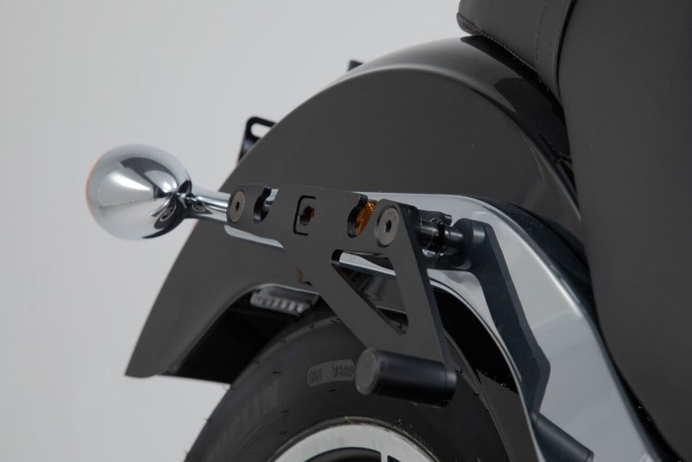 SW Motech SLH Right Side Pannier Carrier - Harley Davidson FXLRS 1923 2022-2024 - Black