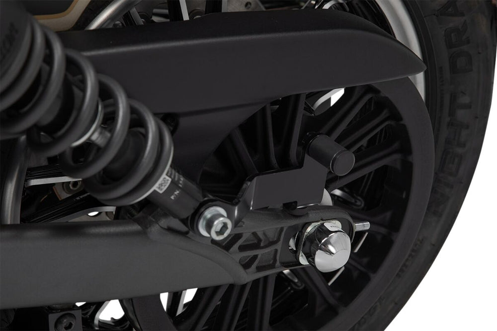SW Motech SLH Left Side Pannier Carrier - Indian Scout 69 2016-2024 - Black