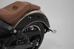 SW Motech SLH Left Side Pannier Carrier - Indian Scout 69 2016-2024 - Black