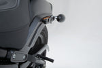 SW Motech SLH Left Side Pannier Carrier - Harley Davidson FXFBS 1868 2018-2023 - Black
