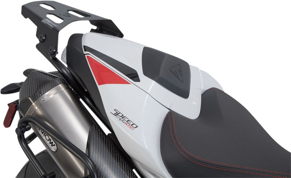 SW Motech Street Luggage Rack - Triumph Speed Triple 1050 2018-2020 - Black