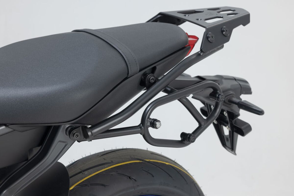 SW Motech SLC Left Side Pannier Carrier - Yamaha MT-09SP 2020-2022 - Black