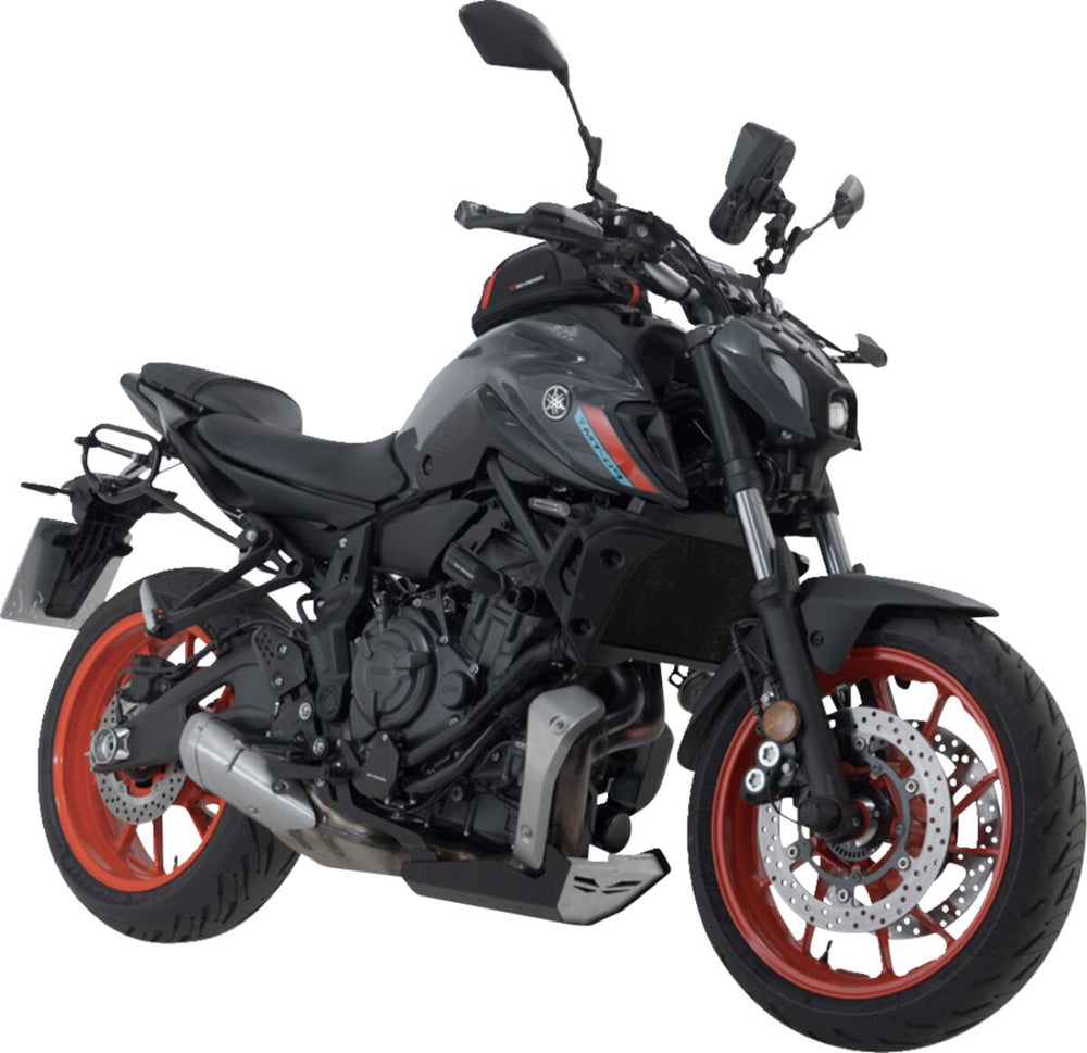 SW Motech SLC Right Side Pannier Carrier - Yamaha MT-07 GT 2021-2022 - Black