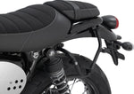 SW Motech SLC Left Side Pannier Carrier - Triumph Street Scrambler 900 2017-2020 - Black