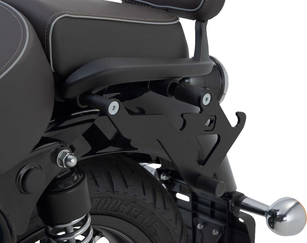 SW Motech SLH Right Side Pannier Carrier - Royal Enfield Meteor 350 2021-2022 - Black