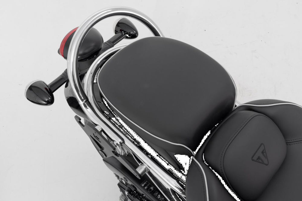 SW Motech SLH LH1 Right Side Pannier Carrier - Triumph Bonneville 1200 Speedmaster 2018-2024 - Black