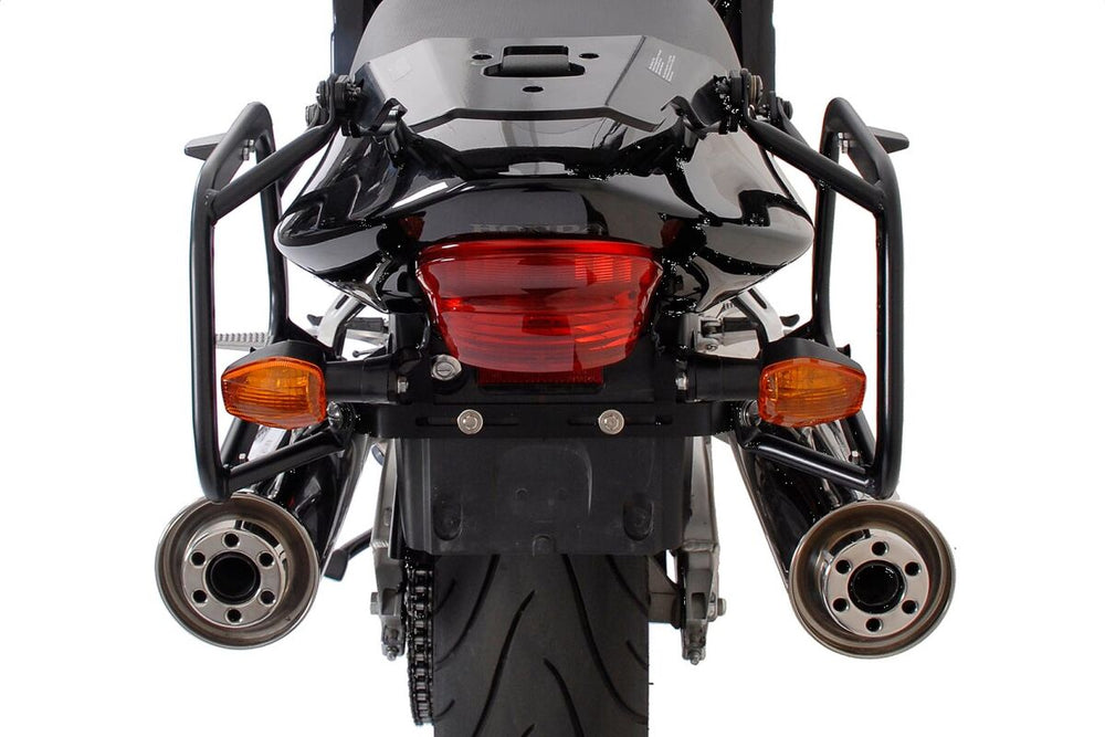 SW Motech Evo Side Pannier Carriers - Honda CBR 1100 XX 2001-2007 - Black Black