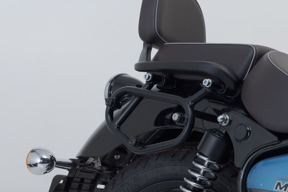 SW Motech SLC Right Side Pannier Carrier - Royal Enfield METEOR 350 2021-2022 - Black