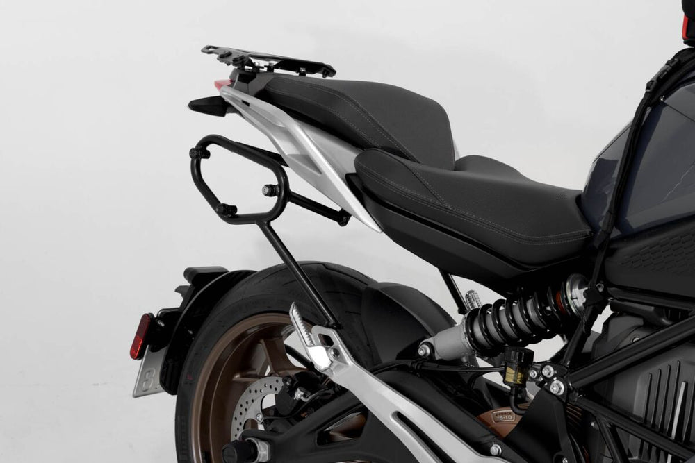 SW Motech SLC Right Side Pannier Carrier - Zero SR/S ZF14.4 2020-2022 - Black