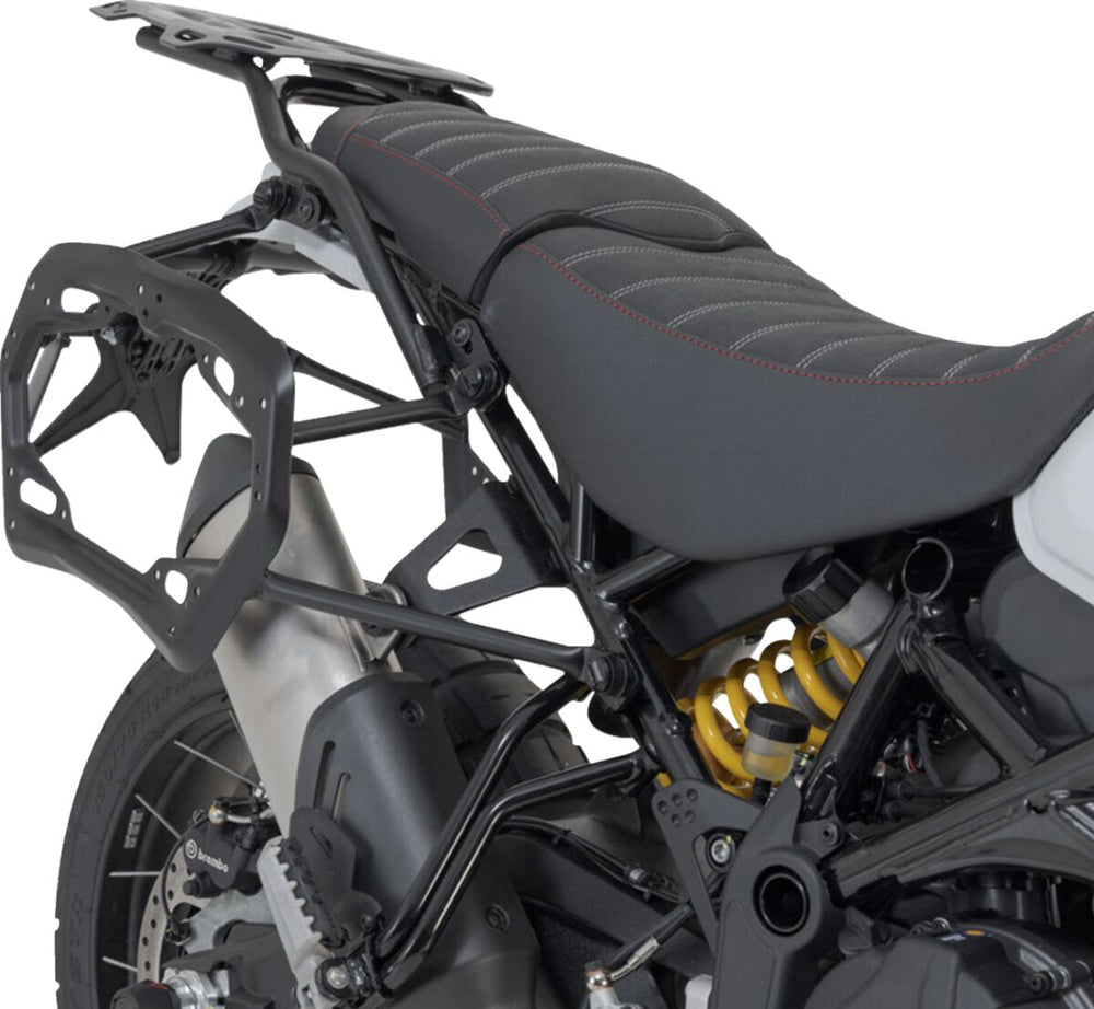 SW Motech Pro Side Pannier Carriers - Ducati Desert  X 950 2022-2024 - Black