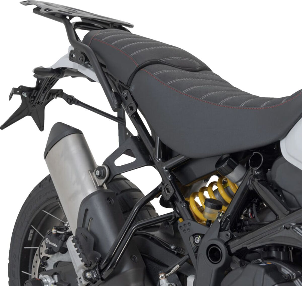 SW Motech Pro Side Pannier Carriers - Ducati Desert  X 950 2022-2024 - Black