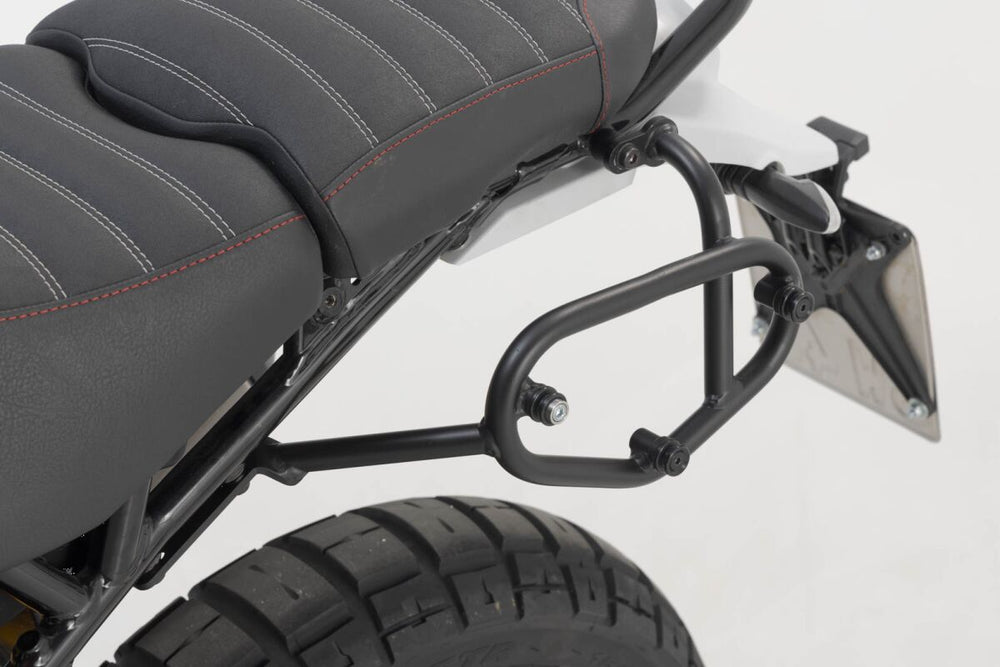 SW Motech SLC Left Side Pannier Carrier - Ducati Desert X 950 2022-2024 - Black