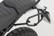 SW Motech SLC Left Side Pannier Carrier - Ducati Desert X 950 2022-2024 - Black