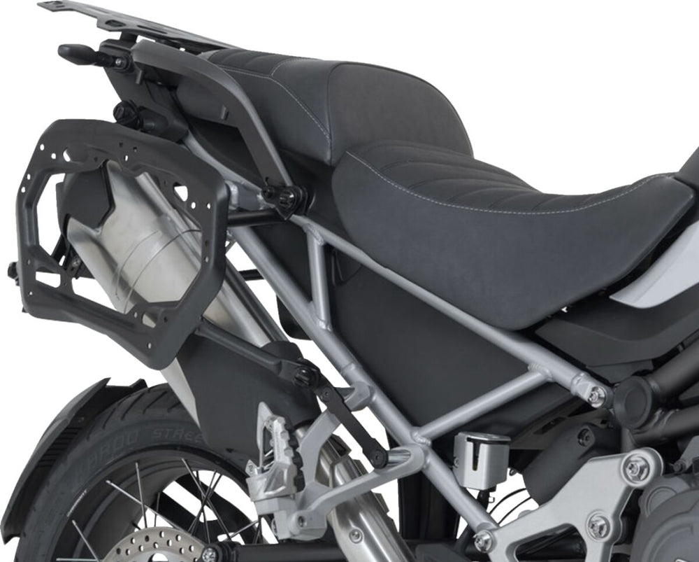 SW Motech Pro Side Pannier Carriers - Triumph Tiger 1200 GT 2022-2024 - Black