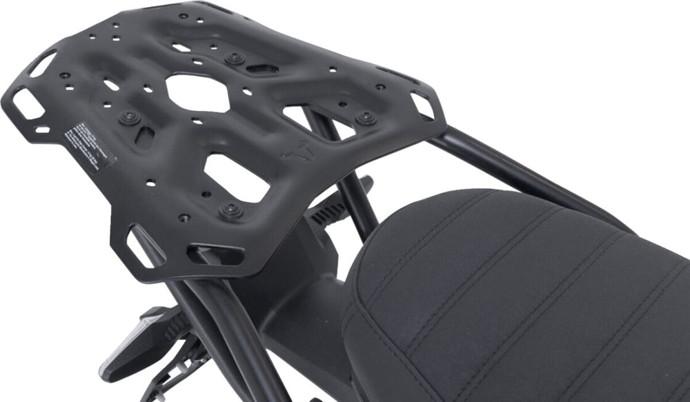 SW Motech Adventure Luggage Rack - Bajaj Avenger 220 2008-2012 - Black