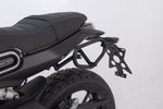 SW Motech SLC Left Side Pannier Carrier - Benelli Leoncino 800 2022-2023 - Black