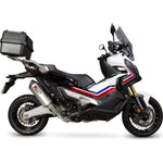 Scorpion Serket Parallel Stainless Oval Exhaust For Honda X-ADV 750 2017-2025