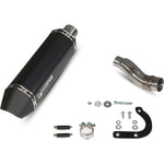 Scorpion Serket Parallel Black Ceramic Oval Exhaust For Honda X-ADV 750 2017-2025