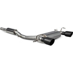 Scorpion Exhaust Cat-Back (Res) Twin Daytona BLK - Audi TT MK1 Quattro 3.2 V6 1999 - 2006
