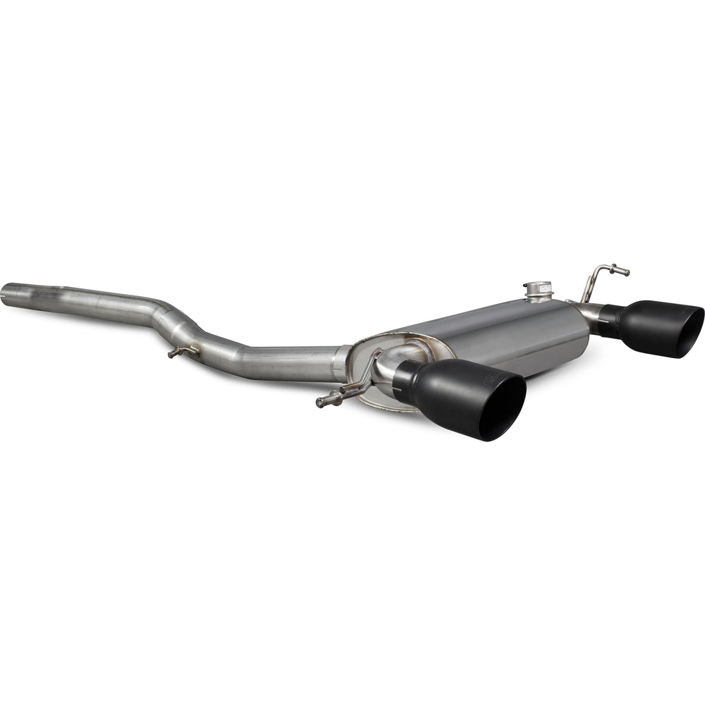 Scorpion Exhaust Cat-Back Twin Daytona BLK - Audi TT MK1 Quattro 3.2 V6 1999 - 2006