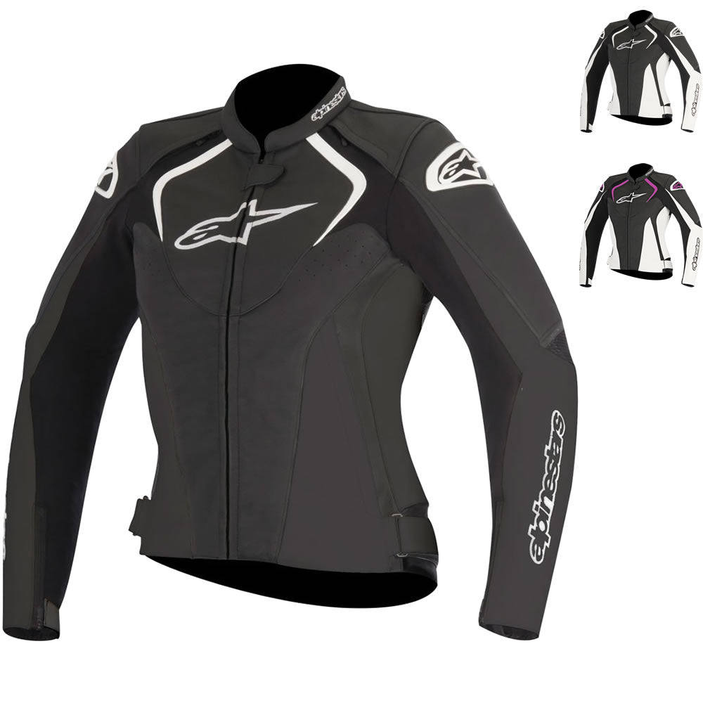 Alpinestars Stella Jaws Leather Motorcycle Jacket