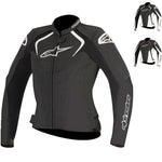 Alpinestars Stella Jaws Leather Motorcycle Jacket