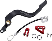 Moose Racing Brake Pedal For Honda CR250 2002-2007 - Black Red